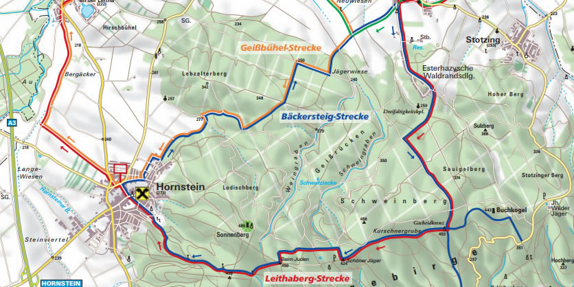 MTB-Strecken