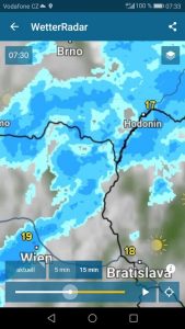 Die Wetter-Apps verheissen nix gutes...